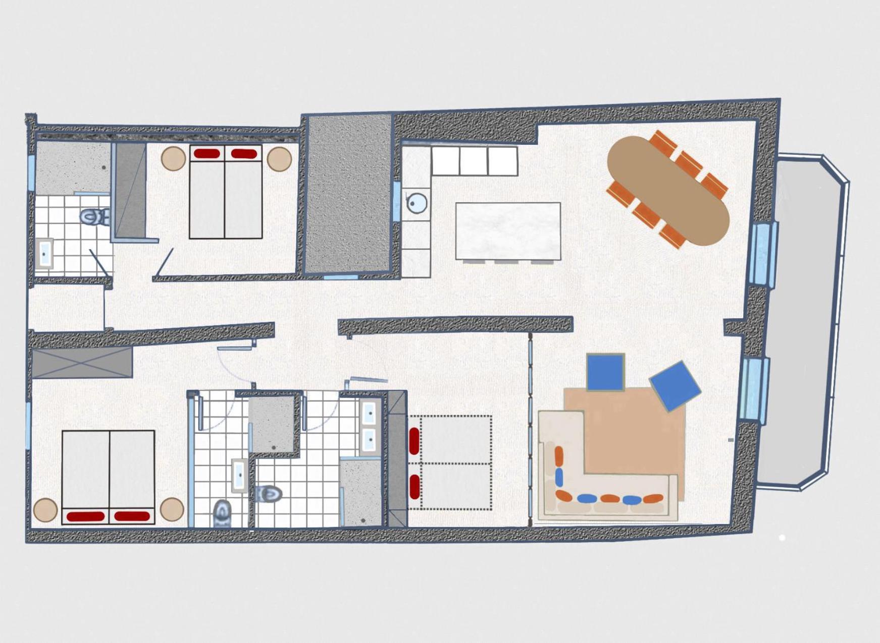Apartament Colon Bcn 130 Mts 3 Dormitorios Port Vell Барселона Екстер'єр фото